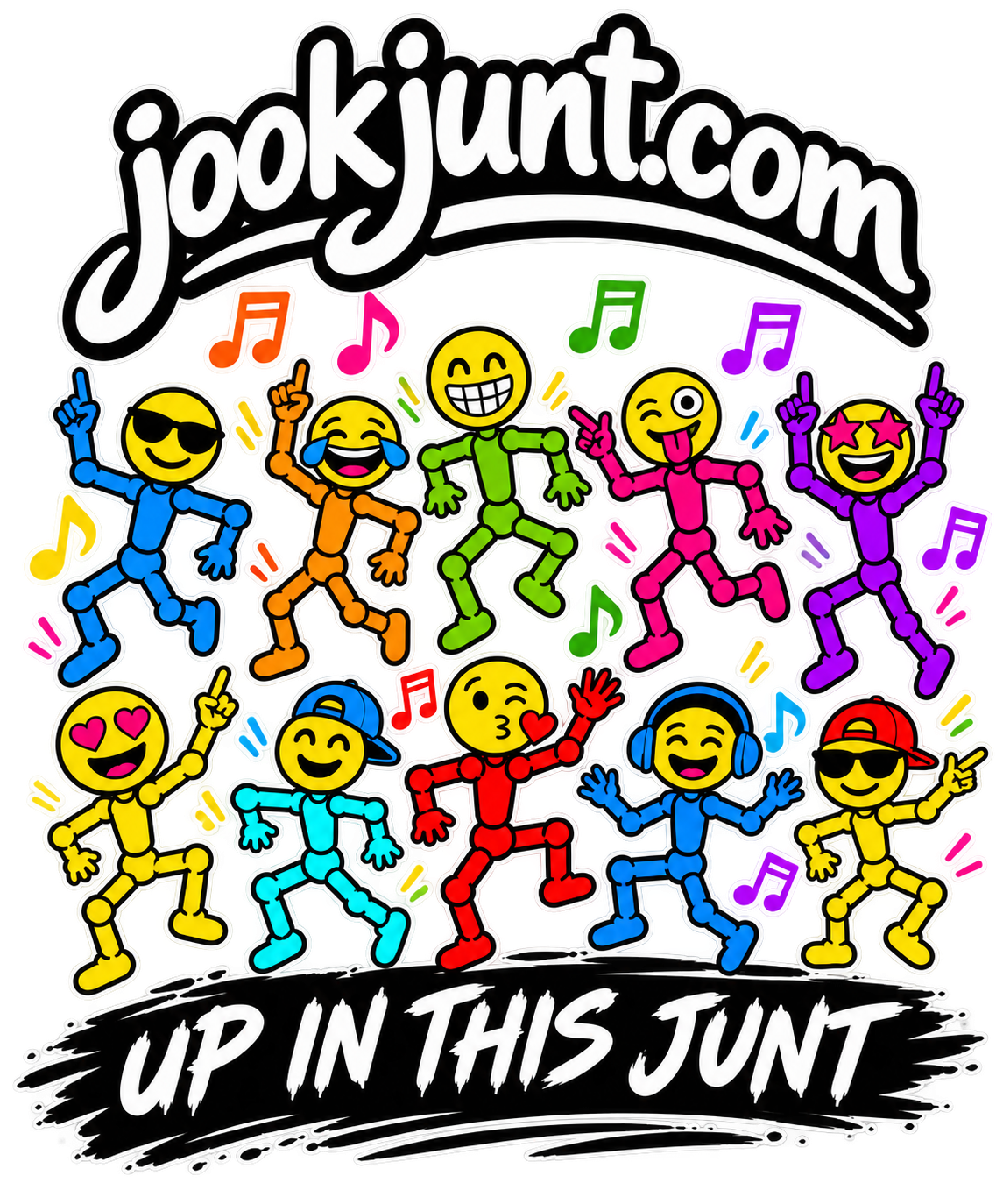 JookJunt.com Up In This Junt shirt artwork